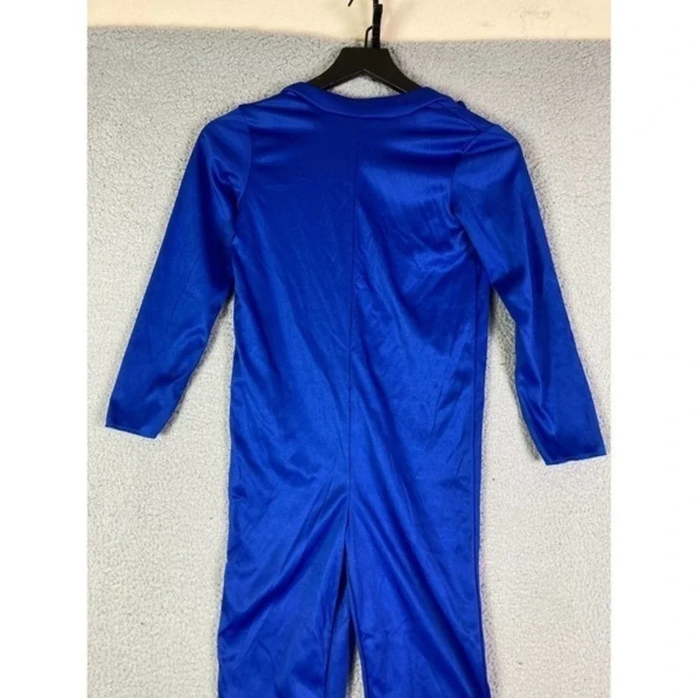 Dragonball Z Kids Costume Vintage 90s Body Suit Blue Halloween Cosplay Sz Medium